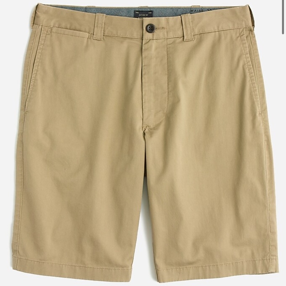 J. Crew Men's 10.5 inch stretch chino short